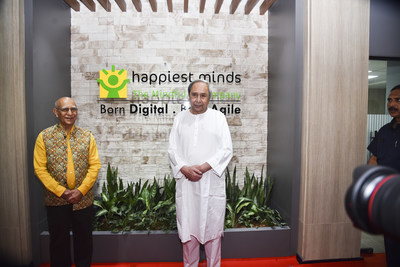 CM Shri Naveen Patnaik inaugurates Happiest Minds Development Centre at Bhubaneswar